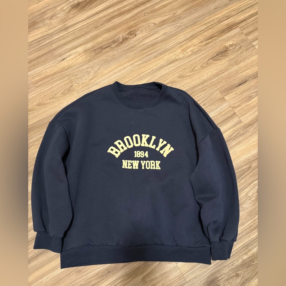 Brooklyn 1894 New York Sweater Navy Blue